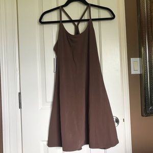 Brand New Outdoor Voices Exercise Dress in Cocoa